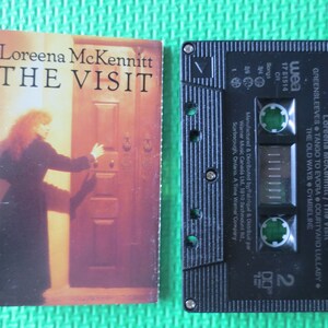 Cassette Tape, LOREENA McKENNITT, The VISIT, Celtic Music Tapes, Tape Cassette, Pop Music Tapes, Music Cassettes, Cassettes, 1991 Cassette