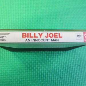 Cassette Tapes, BILLY JOEL, an INNOCENT Man, Billy Joel Cassettes
