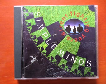 SIMPLE MINDS, Street FIGHTING Years, 1989 Compact Disc, Vintage Cd