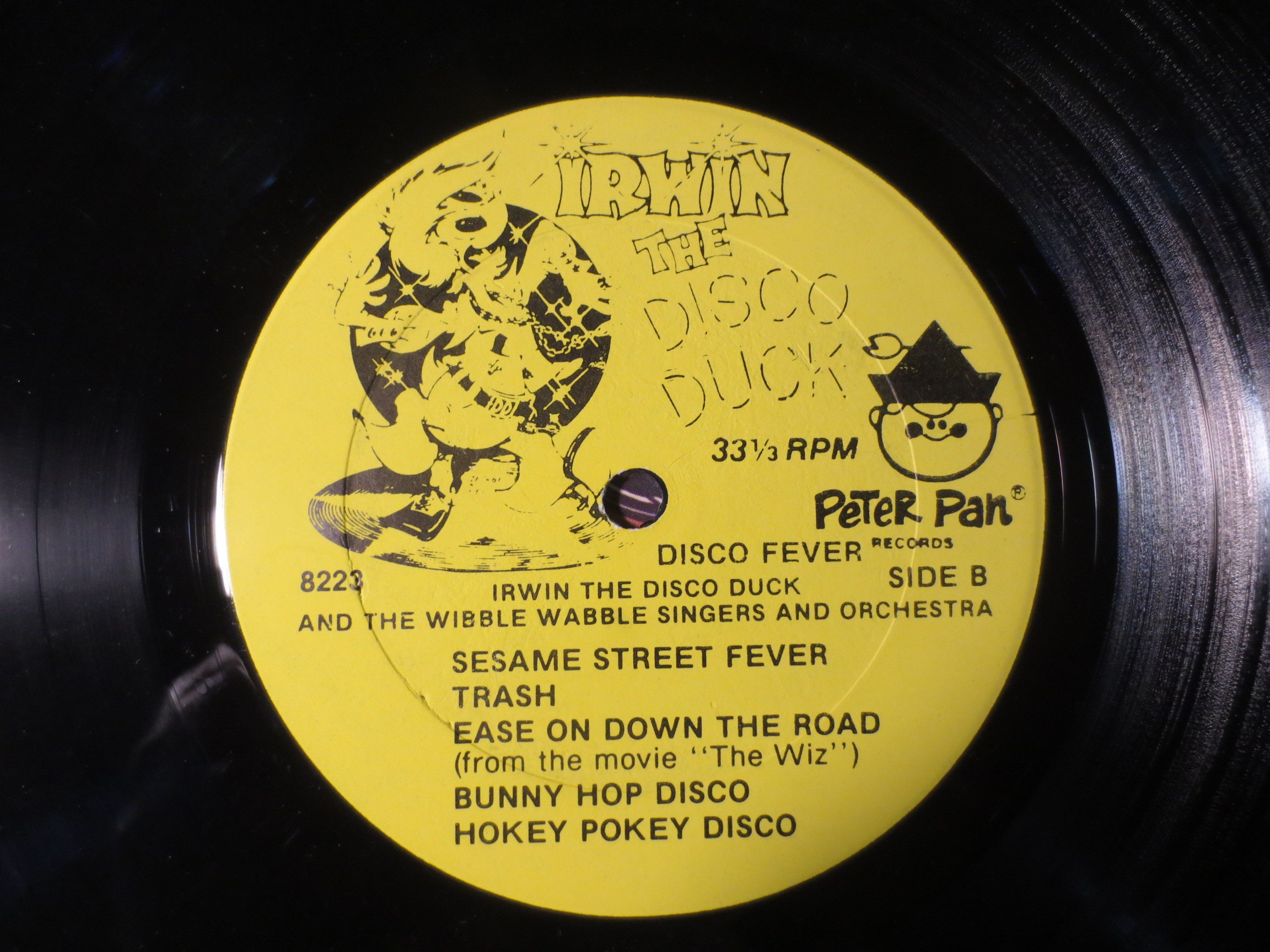 Vintage Records IRWIN the DISCO DUCK Disco Fever Novelty Etsy