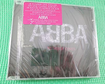 ABBA, Factory SEALED, Number Ones, 2006 Compact Disc, Vintage Cd