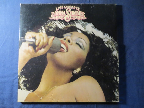 Vintage Records DONNA SUMMER LIVE and More Donna Summer - Etsy