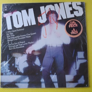 Vintage Records, TOM JONES, Still SEALED Record, Tom Jones Record, Tom Jones Album, Tom Jones Lps, Records, Vinyl Records, Lps, 1977 Records