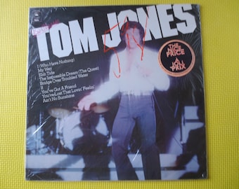 Disco de vinilo "The Classic" de Tom Jones, 1977, todavía precintado.