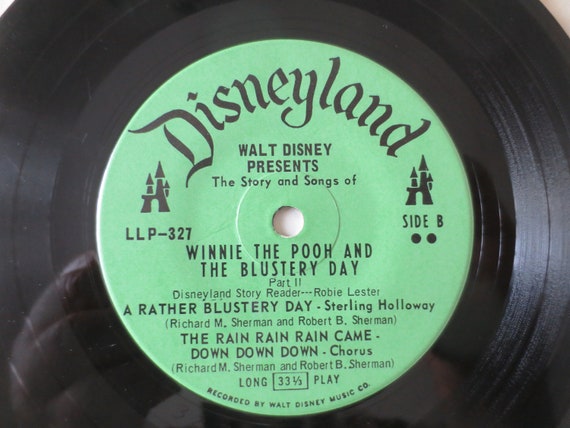 Disneyland Records – Winnie the Pooh (1969) Vinyl LP + Book - Etsy