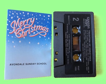 CANADA Pops ORCHESTRA, CHRISTMAS Music, 1987 Cassette Tape, Vintage Cassette