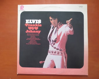ELVIS PRESLEY, Frankie and Johnny, Álbum clásico, 1975, Disco de vinilo LP