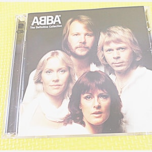 ABBA, DEFINITIVE COLLECTION, 2 Cds, Abba Cd, Abba Music, Abba Hits Cd, Abba Songs, Pop Music Cd, Abba Album, Disco, Vintage Cd, Compact Disc
