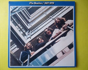 The Beatles 1967-1970 Blue Album - 1973 Vintage Vinyl Record - Etsy