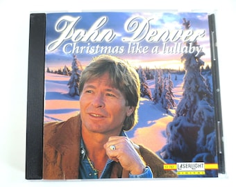 JOHN DENVER, CHRISTMAS Like A Lullaby, 1996 Compact Disc, Vintage Cd