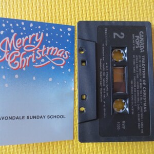 Vintage Cassette, CHRISTMAS Cassette, CHRISTMAS Tape, CHRISTMAS Lp, Tape Cassette, Music Cassette, Christmas Album, Cassettes, 1987 Cassette