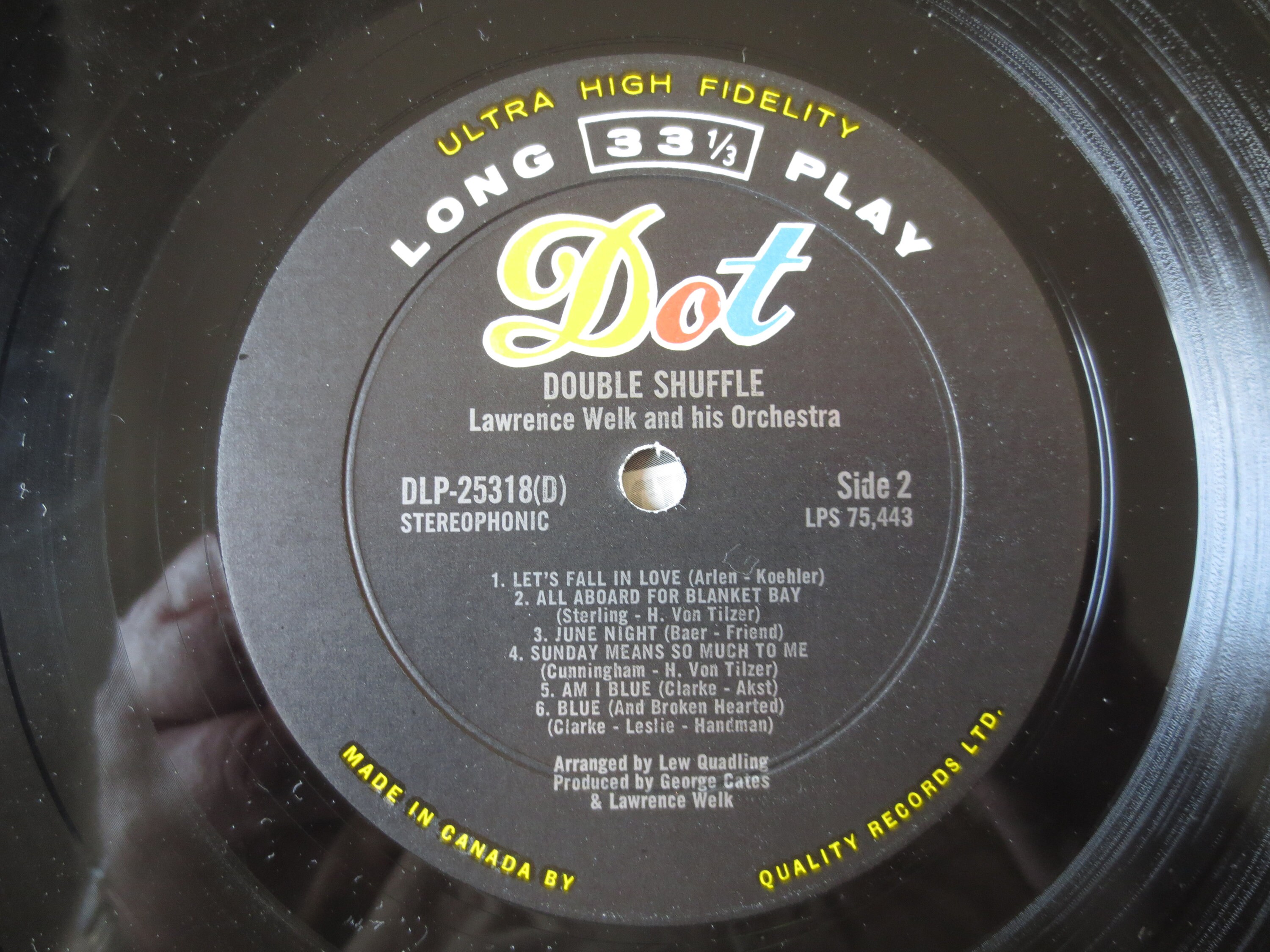 Vintage Records, LAWRENCE WELK, DOUBLE Shuffle, Lawrence