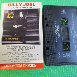 Cassette Tapes, BILLY JOEL, an INNOCENT Man, Billy Joel Cassettes