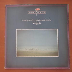 CHARIOTS of FIRE, VANGELIS Album, Vangelis Vinyl, Chariots of Fire Lp, Soundtrack Record, Soundtrack Vinyl, Vintage Records, 1981 Records