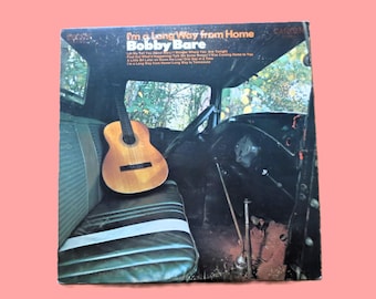 BOBBY BARE, I'm A Long Way From Home, Vintage Album, 1971 Record, Vinyl Lp