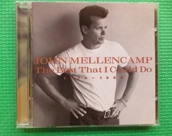 JOHN MELLENCAMP, The Best That I Could Do, 1978-1988, John Cougar, cd uit 1997, vintage cd