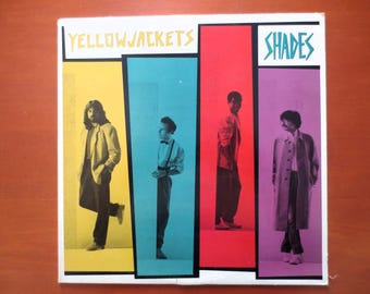 YELLOWJACKETS, SHADES, Álbum vintage, Disco de 1986, Vinilo LP