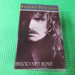 Cassette Tapes, JOHNNY VAN ZANT, Brickyard Road, Rock Album, Rock Music, Rock Song, Tape Cassette, Rock Cassette, 1981 Cassette