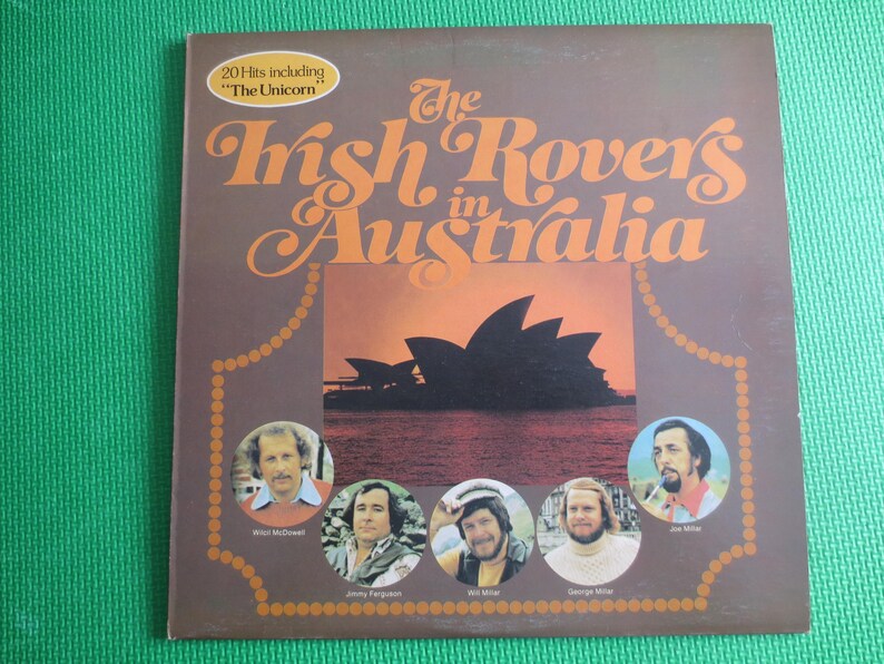 The IRISH ROVERS, in AUSTRALIA, Irish Rovers Records, Irish Rovers