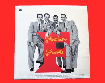 The FOUR FRESHMEN, Freshmen Favorites, Album vintage, Disco del 1956, Vinile LP