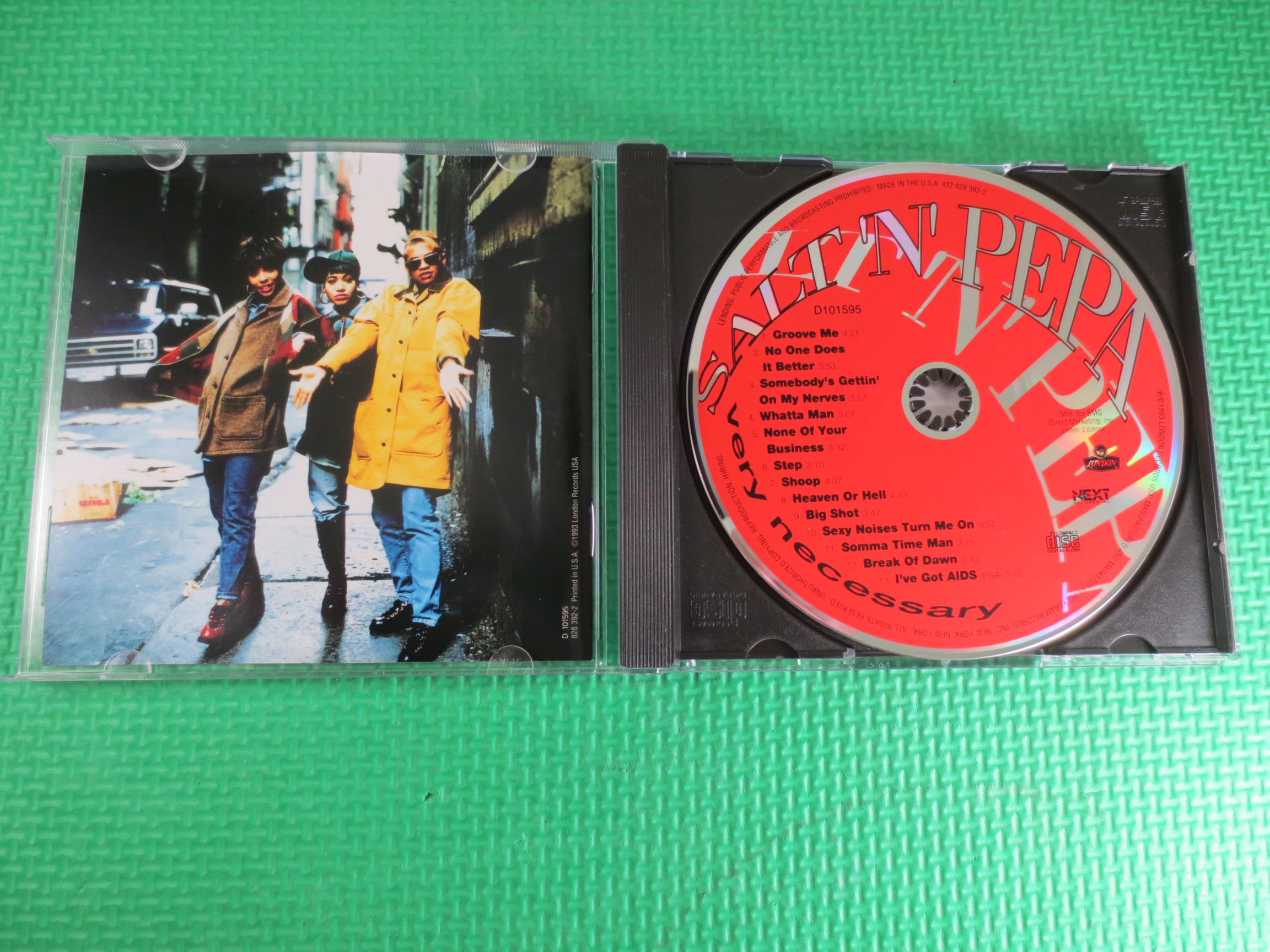 Salt-n-pepa – Very Necessary (1993) CD - Etsy
