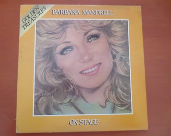 Vintage Records, BARBARA MANDRELL, GOLDEN Treasures, Barbara Mandrell Lp, Country Record, Record Vinyl, Vinyl Lp, Vinyl Record, 1977 Records