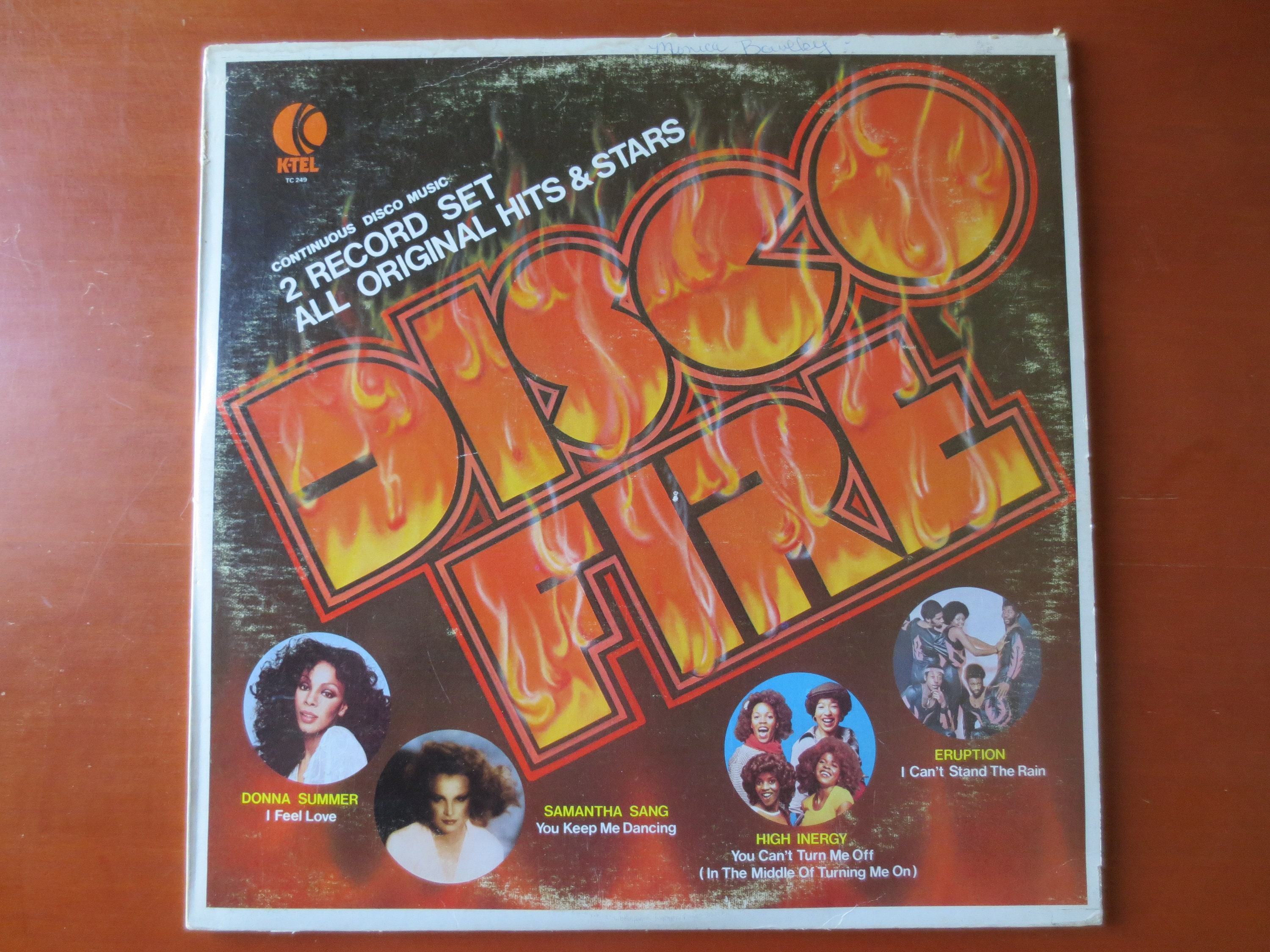 K-Tel Disco Fire Vinyl LP: 1978年ポップレコード - Etsy 日本