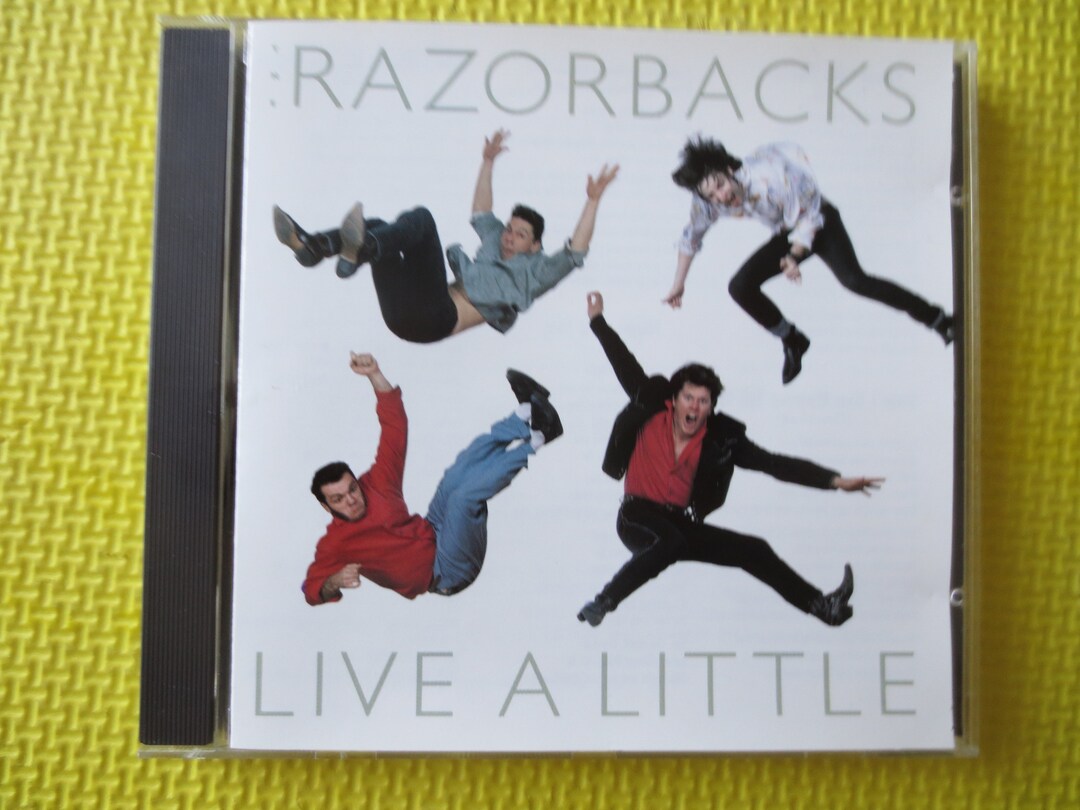 Vintage Cds, RAZORBACKS, LIVE A Little, RAZORBACKS Cd, Rock Cd, Razorbacks Album, Classic Rock