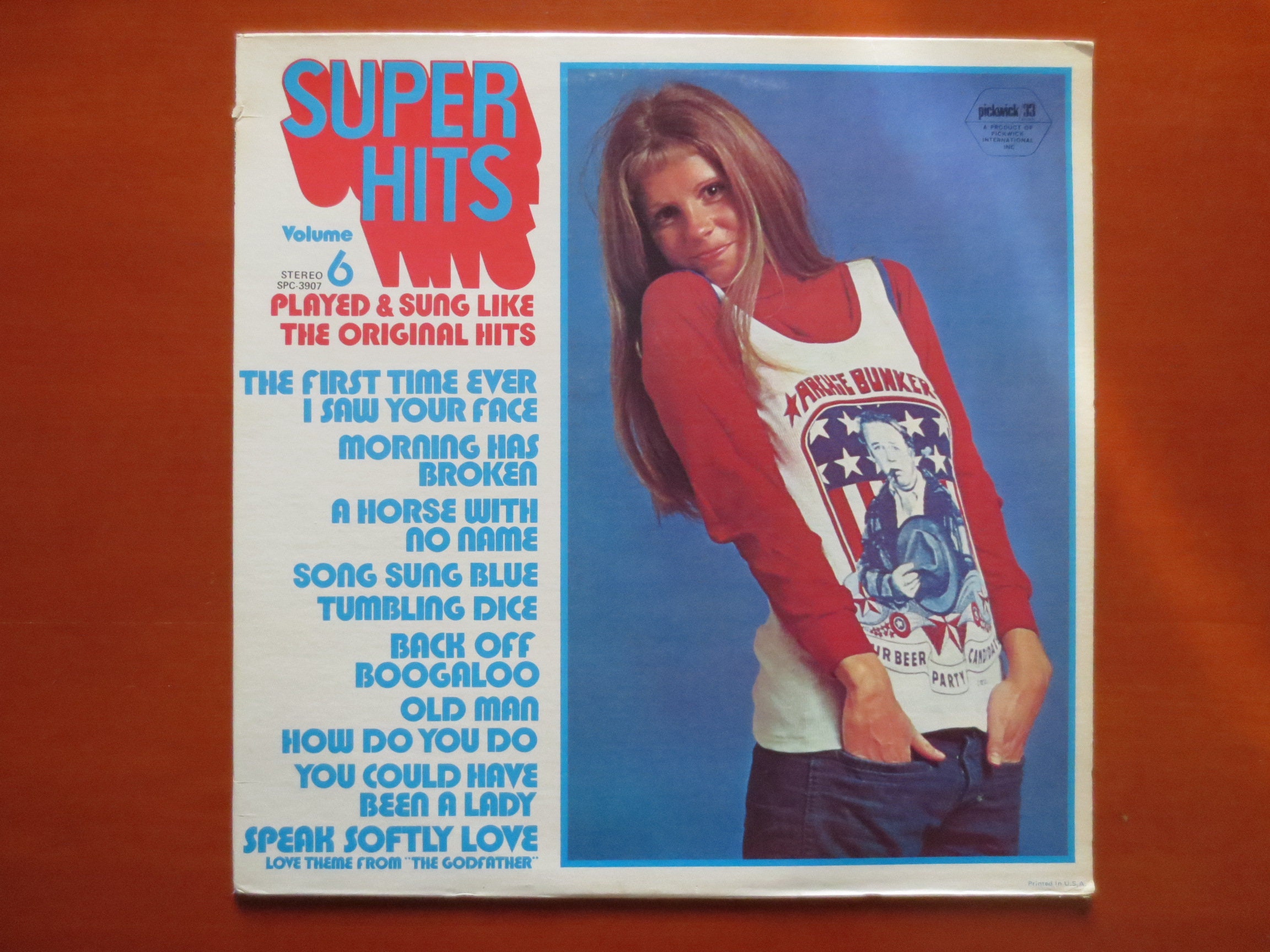 ヴィンテージ スーパーヒット LPレコード - 1972年 ポップアルバム
