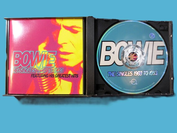 DAVID BOWIE, the Singles 1969-1993, 1993 Compact Disc, Vintage Cd
