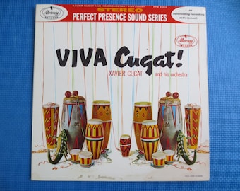 XAVIER CUGAT, VIVA Cugat, Xavier Cugat Albums, Xavier Cugat Lp, Xavier Cugat Records, Xavier Cugat Vinyl, vintage records, Lps, 1961 Records