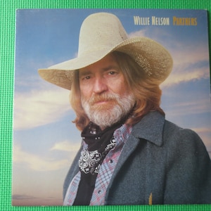 WILLIE NELSON Record, PARTNERS, Willie Nelson Albums, Willie Nelson Lp, Willie Nelson, Vinyl, Vinyl Albums, Vintage Records, 1986 Records