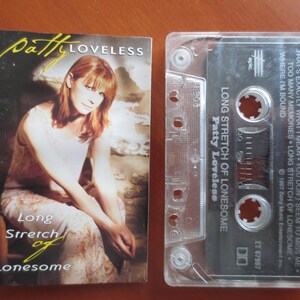 Cassette Tapes, PATTY LOVELESS, LONESOME Album, Patty Loveless Tape, Patty Loveless Album, Tapes, Tape Cassette, Cassette, 1997 Cassette