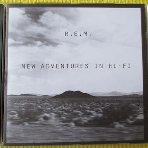 Vintage Cd&#39;s, R.E.M., NEW ADVENTURES, R.E.M. Cd, R.E.M. Lp, Music Cd, Rock Music Cd, Pop Cd, R.E.M. Song, Rock Cds, Cds, 1996 Compact Disc