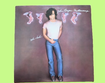 JOHN COUGAR, Uh-Huh, Vintage Album, 1983 Record, Vinyl Lp