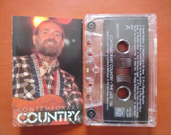CONTEMPORARY COUNTRY, The Late '70s", 1993 Cassette Tape, Vintage Cassette
