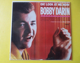 Vintage Records, BOBBY DARIN, LOOK at Me Now, Bobby Darin Album, Bobby Darin Vinyl, Bobby Darin Lp, Vintage Vinyl, lps, Pop Lp, 1962 Records