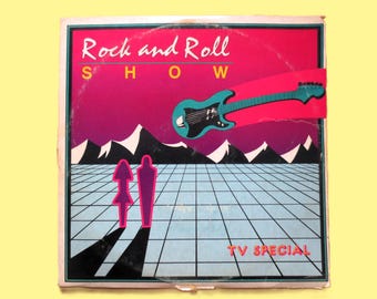ROCK and ROLL TV Special, Vintage 5 Record Set, 1984 Record, Vinyl Lp