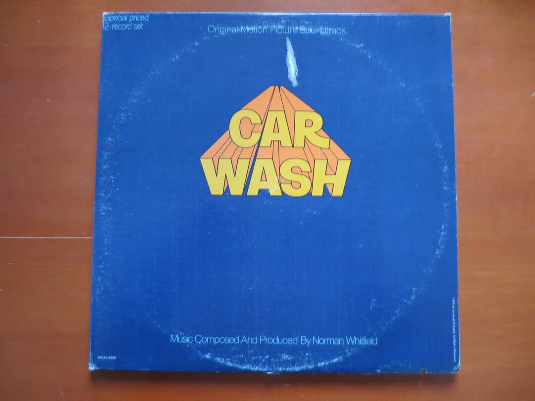 Vintage Records, CAR WASH, MOVIE Soundtrack, Double Albums, Vintage