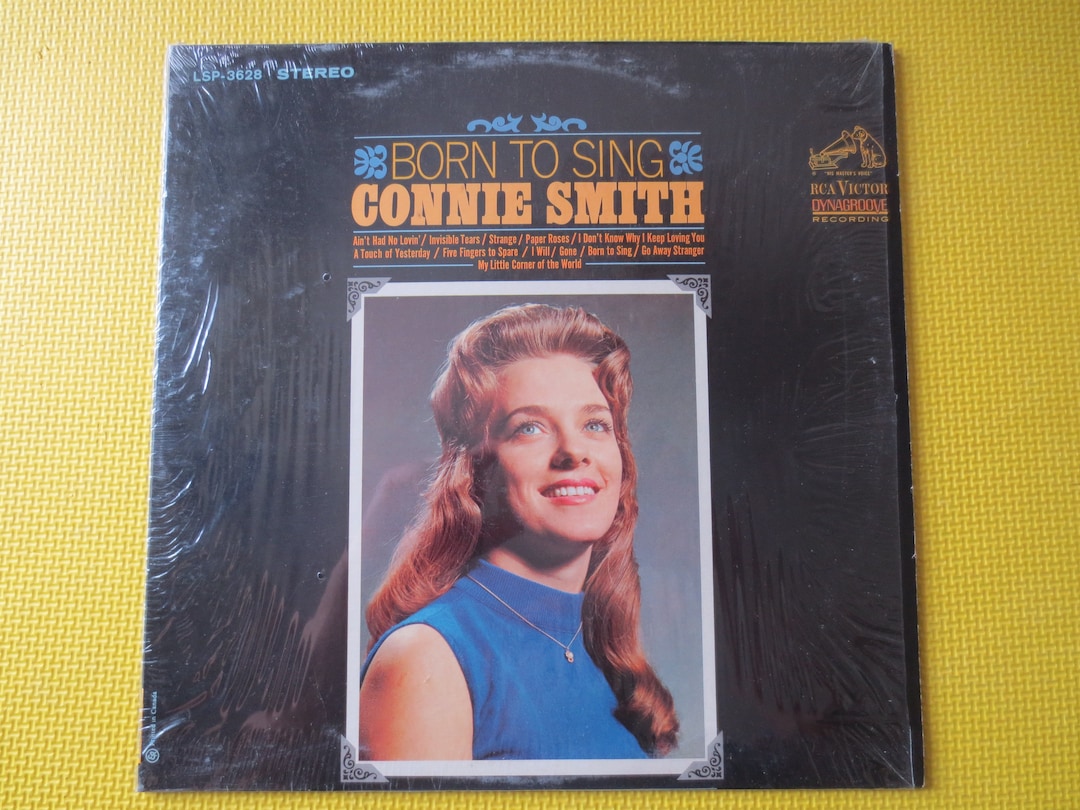 CONNIE SMITH, Born to Sing, Vintage Album, 1966 Record, Vinyl Lp