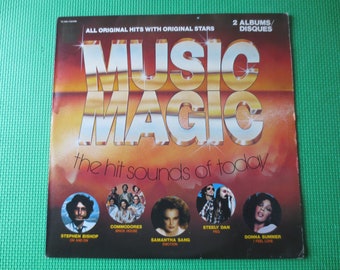 MUSIC MAGIC, K-Tel Records, Vintage Album, 1977 Record, Vinyl Lp