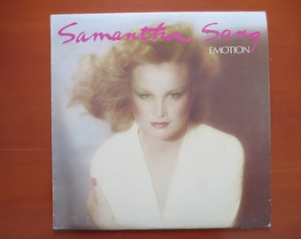 Samantha Canta "Emotion" LP - Disco in vinile vintage del 1978