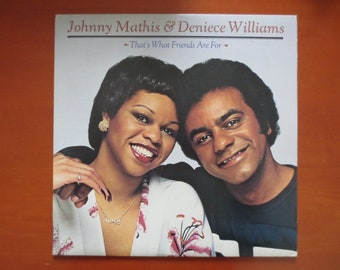 Vintage Johnny Mathis & Deniece Williams Vinyl LP - 1978 Pop Album