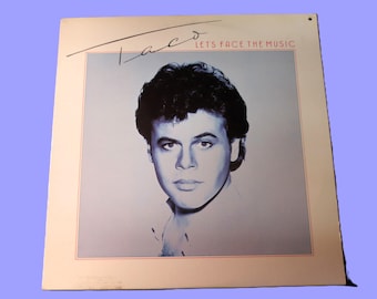 TACO、「Let's FACE the MUSIC」、ヴィンテージアルバム、1982年レコード、ビニールLP