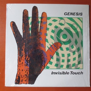 GENESIS Record, Invisible Touch, GENESIS Album, lps, GENESIS Vinyl, Genesis Lp, Vintage Vinyl, Vintage Rock, Vintage Records, 1986 Records