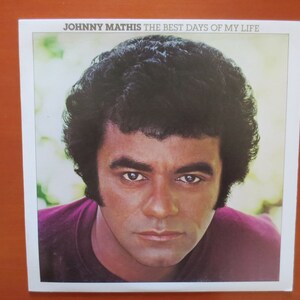 Vintage Records, JOHNNY MATHIS Record, BEST Days Lp, Johnny Mathis Album, Johnny Mathis Vinyl, Johnny Mathis Lp, Vintage Vinyl, 1979 Records