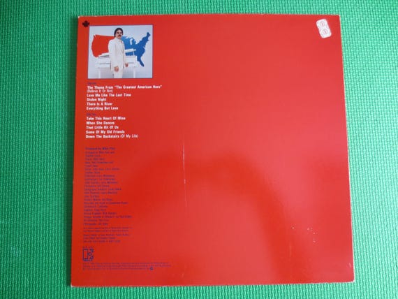 Joey Scarbury - America's Greatest Hero Vinyl Record - 1981 Rock