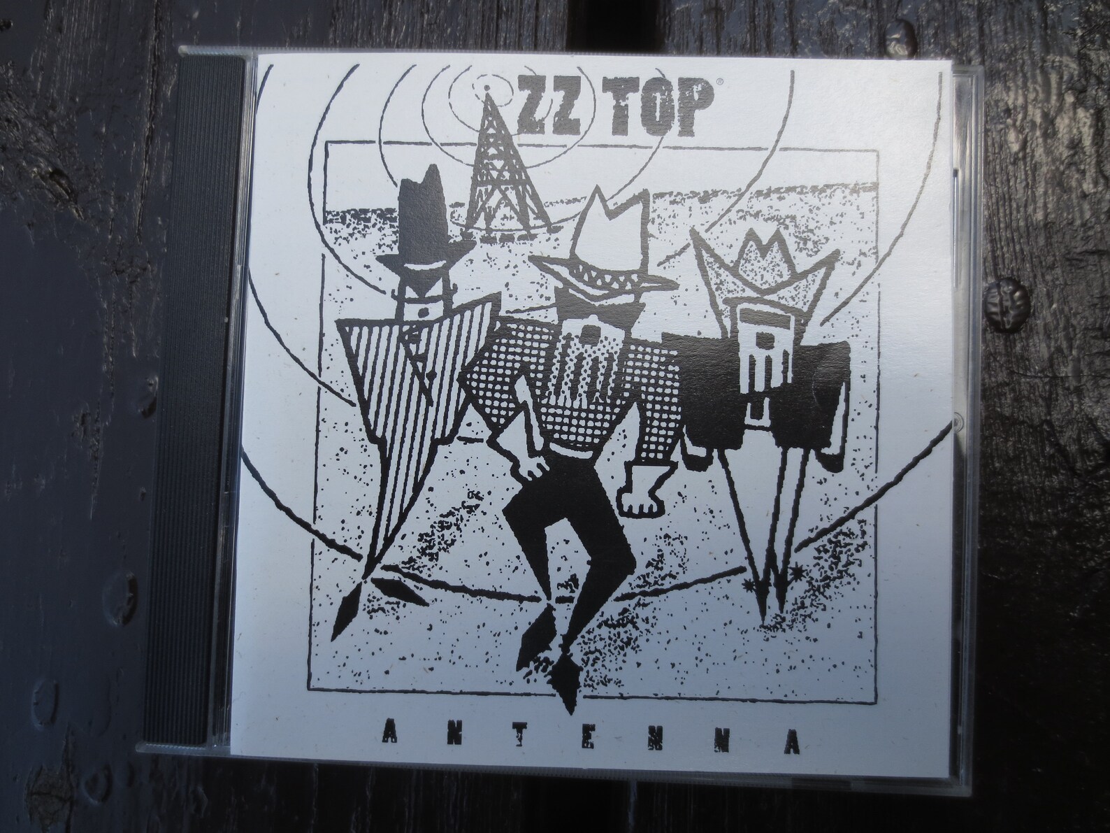 Vintage CD es Zz TOP ANTENNA CD Zz TOP CD Zz Top Album Zz Etsy