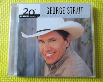 Vintage Cds, GEORGE STRAIT, BEST of Cd, George Strait Cd, George Strait Album, George Strait Songs, Country Cd, Country, 2002 Compact Disc