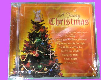 A JAZZY CHRISTMAS, Factory SEALED Cd: Instrumental Holiday Favorites, Christmas Music